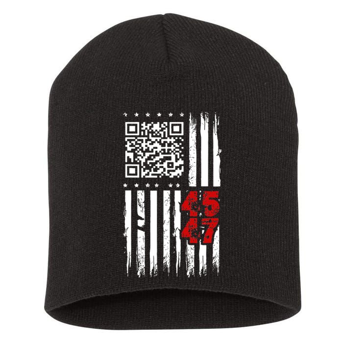 Funny Qr Scan Code Jokes Humor Hidden Message Sarcastic Short Acrylic Beanie