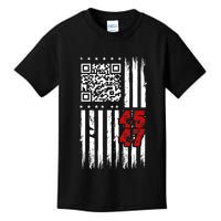 Funny Qr Scan Code Jokes Humor Hidden Message Sarcastic Kids T-Shirt