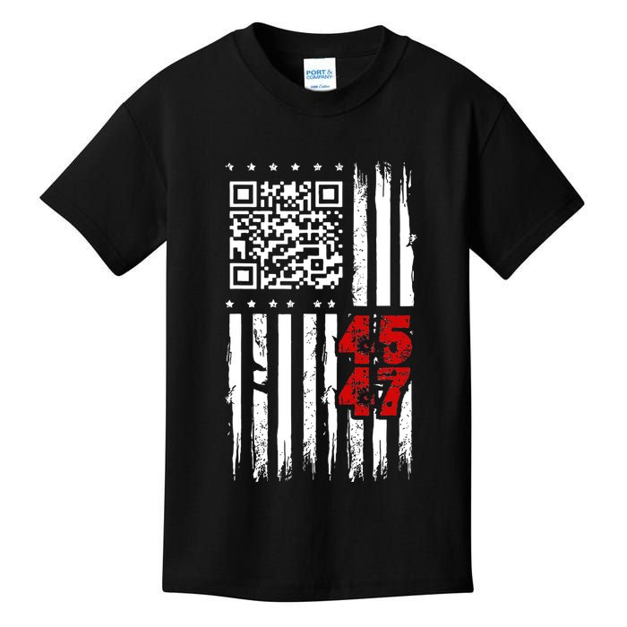 Funny Qr Scan Code Jokes Humor Hidden Message Sarcastic Kids T-Shirt