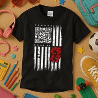 Funny Qr Scan Code Jokes Humor Hidden Message Sarcastic Kids T-Shirt