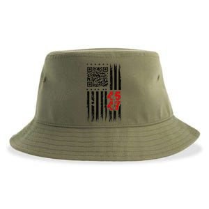 Funny Qr Scan Code Jokes Humor Hidden Message Sarcastic Sustainable Bucket Hat