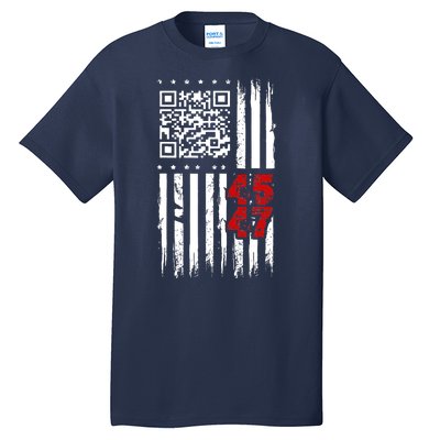 Funny Qr Scan Code Jokes Humor Hidden Message Sarcastic Tall T-Shirt