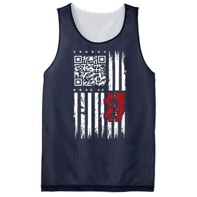 Funny Qr Scan Code Jokes Humor Hidden Message Sarcastic Mesh Reversible Basketball Jersey Tank