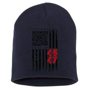 Funny Qr Scan Code Jokes Humor Hidden Message Sarcastic Short Acrylic Beanie