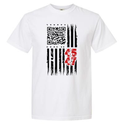 Funny Qr Scan Code Jokes Humor Hidden Message Sarcastic Garment-Dyed Heavyweight T-Shirt