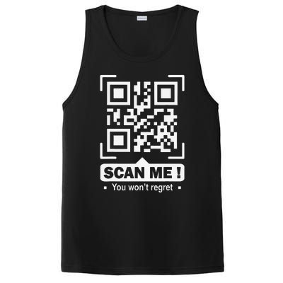 Funny Qr Scan Me Trump 4547trump Dancing Code PosiCharge Competitor Tank