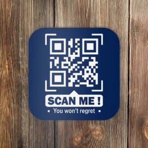 Funny Qr Scan Me Trump 4547trump Dancing Code Coaster