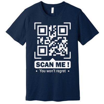 Funny Qr Scan Me Trump 4547trump Dancing Code Premium T-Shirt