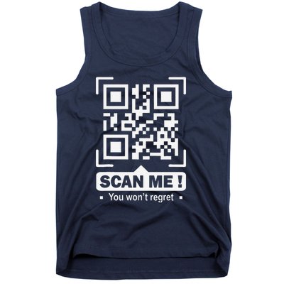 Funny Qr Scan Me Trump 4547trump Dancing Code Tank Top