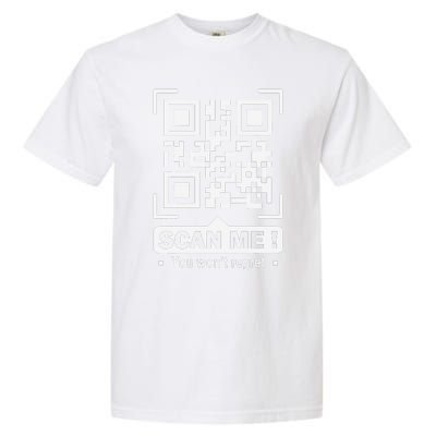 Funny Qr Scan Me Trump 4547trump Dancing Code Garment-Dyed Heavyweight T-Shirt