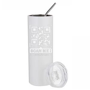 Funny Qr Scan Me Trump 4547trump Dancing Code Stainless Steel Tumbler