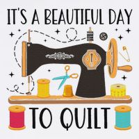 Funny Quilting Sewing For Fabric Quilt Quilter Cooling Performance Crew T-Shirt