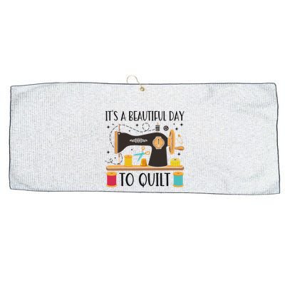 Funny Quilting Sewing For Fabric Quilt Quilter Large Microfiber Waffle Golf Towel