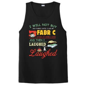 Funny Quilting Sewing Sayings Sewer Quilter PosiCharge Competitor Tank