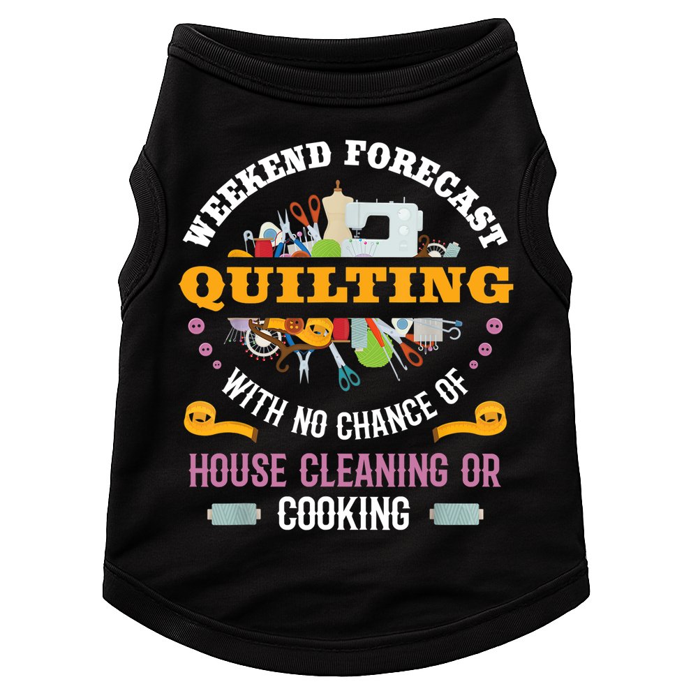 Funny Quilting Sewing Quilt Gift For Quilter Gift Doggie Tank