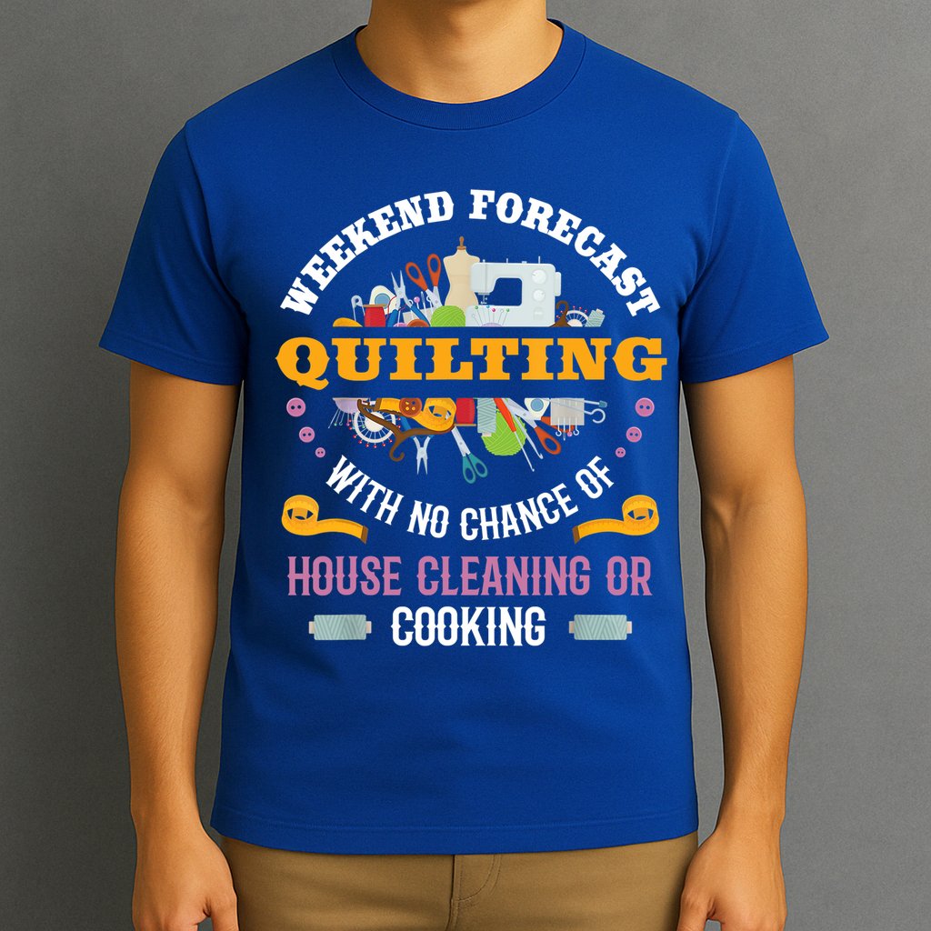 Funny Quilting Sewing Quilt Gift For Quilter Gift T-Shirt