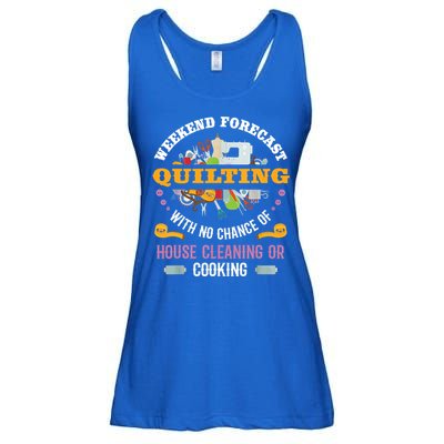 Funny Quilting Sewing Quilt Gift For Quilter Gift Ladies Essential Flowy Tank