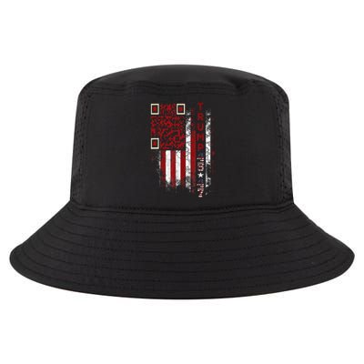 Funny Qr Scan Me President Trump 4547 Trump Dancing Code Cool Comfort Performance Bucket Hat