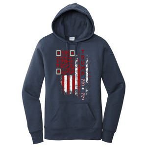 Funny Qr Scan Me President Trump 4547 Trump Dancing Code Women's Pullover Hoodie