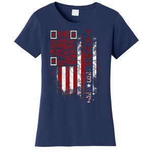 Funny Qr Scan Me President Trump 4547 Trump Dancing Code Women's T-Shirt