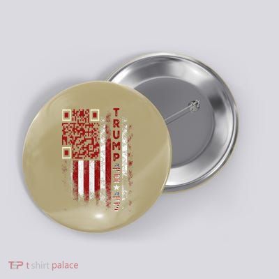Funny Qr Scan Me President Trump 4547 Trump Dancing Code Button