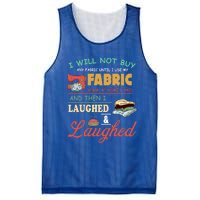 Funny Quilting Sewing Sayings Gift For Sewer & Quilter Gift Mesh Reversible Basketball Jersey Tank