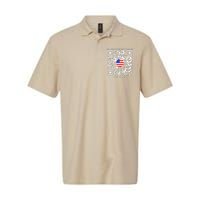 Funny Qr Scan Me President Trump 4547 Trump Dancing Code Softstyle Adult Sport Polo