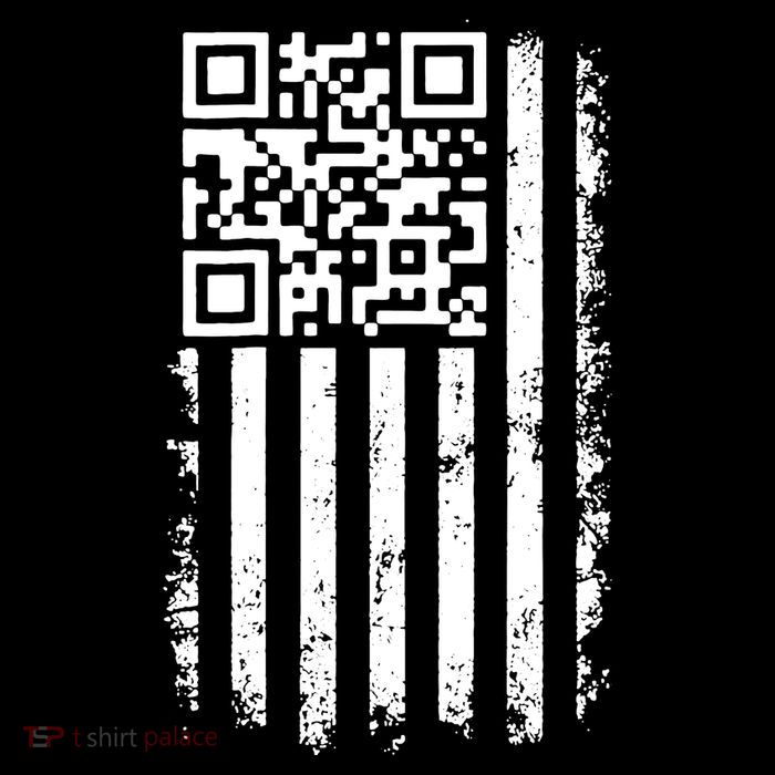 Funny Qr Scan Me President Trump 45 47 Dancing Code Flag Impact Tech Backpack