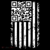 Funny Qr Scan Me President Trump 45 47 Dancing Code Flag 7-Panel Snapback Hat