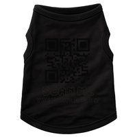 Funny Qr Scan Me Interactive Code For Humor Lovers Doggie Tank