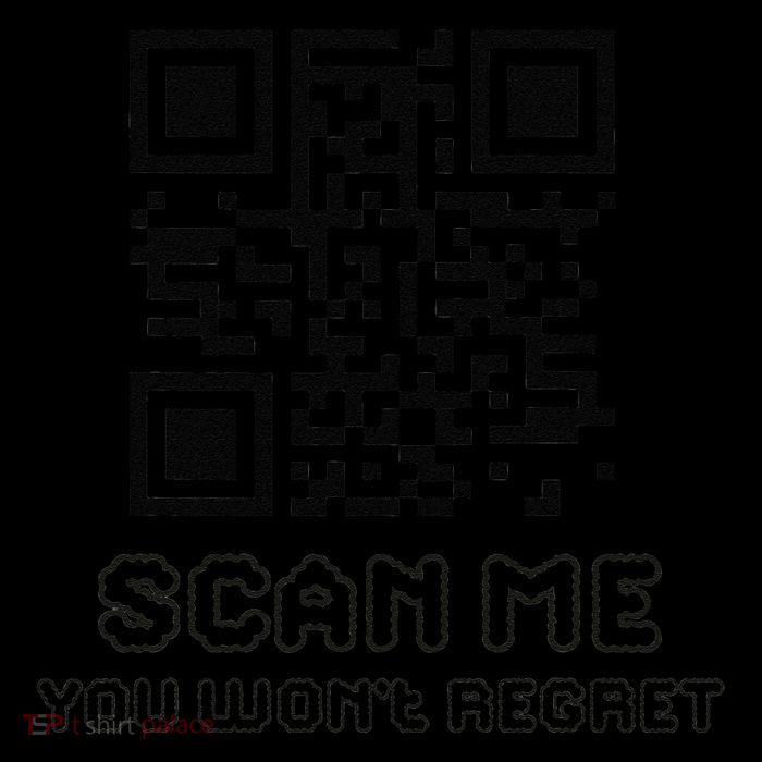 Funny Qr Scan Me Interactive Code For Humor Lovers Sustainable Knit Beanie