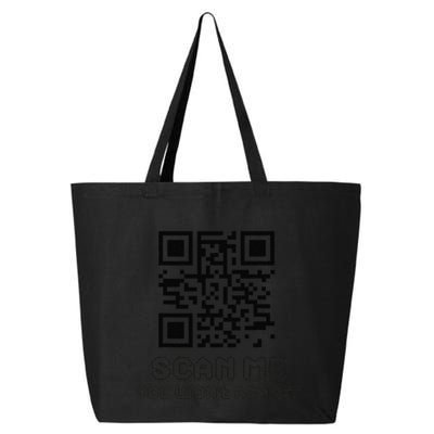 Funny Qr Scan Me Interactive Code For Humor Lovers 25L Jumbo Tote