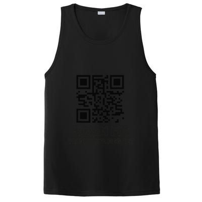 Funny Qr Scan Me Interactive Code For Humor Lovers PosiCharge Competitor Tank