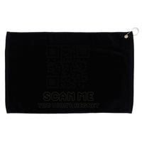 Funny Qr Scan Me Interactive Code For Humor Lovers Grommeted Golf Towel