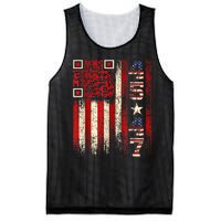 Funny Qr Scan Me President Trump 45/47 Trump Dancing Code Mesh Reversible Basketball Jersey Tank