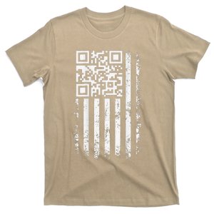 Funny Qr Scan Me President Trump 4547 Trump Dancing Code T-Shirt