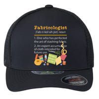 Fabricologist Quilter Sewing Quilting Sewer Needlework Flexfit Unipanel Trucker Cap