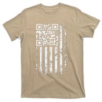 Funny Qr Scan Me President Trump 45 47 Trump Dancing Code T-Shirt