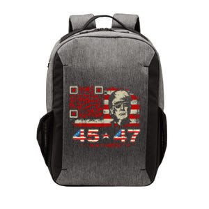 Funny Qr Scan Me President Trump 4547 Trump Dancing Code Vector Backpack