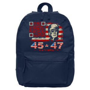 Funny Qr Scan Me President Trump 4547 Trump Dancing Code 16 in Basic Backpack