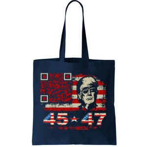 Funny Qr Scan Me President Trump 4547 Trump Dancing Code Tote Bag