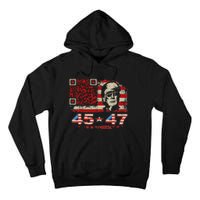 Funny Qr Scan Me President Trump 4547 Trump Dancing Code Tall Hoodie