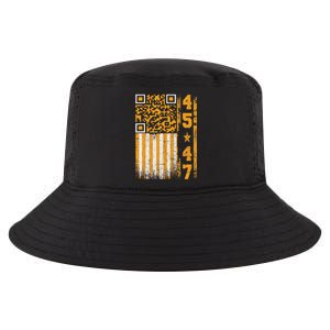 Funny Qr Scan Me President Trump 4547 Trump Dancing Code Cool Comfort Performance Bucket Hat