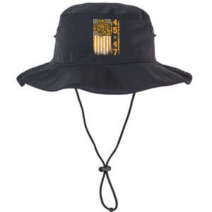 Funny Qr Scan Me President Trump 4547 Trump Dancing Code Legacy Cool Fit Booney Bucket Hat