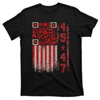 Funny Qr Scan Me President Trump 4547 Trump Dancing Code T-Shirt