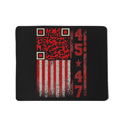 Funny Qr Scan Me President Trump 4547 Trump Dancing Code Mousepad