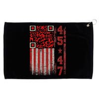 Funny Qr Scan Me President Trump 4547 Trump Dancing Code Grommeted Golf Towel