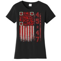 Funny Qr Scan Me President Trump 4547 Trump Dancing Code Women's T-Shirt