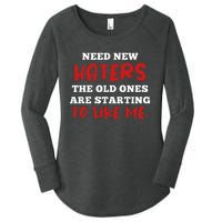 Funny Quote Shirt Need New Haters The Old Ones Are Starting To Like Me Women's Perfect Tri Tunic Long Sleeve Shirt