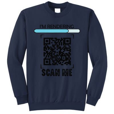 Funny Qr Scan Me President Trump Dancing Code Sweatshirt